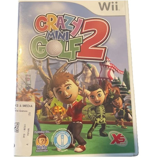 Crazy Mini Golf 2 (Nintendo Wii) CIB Complete w/ Manual clean disc