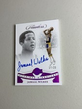 Jamaal Wilkes 2018-19 Panini Flawless Enshrined Signatures Auto 17/20 Lakers