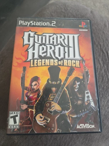 Guitar Hero III: Legends of Rock | (Sony PS2, 2007) | Used | Complete in Box