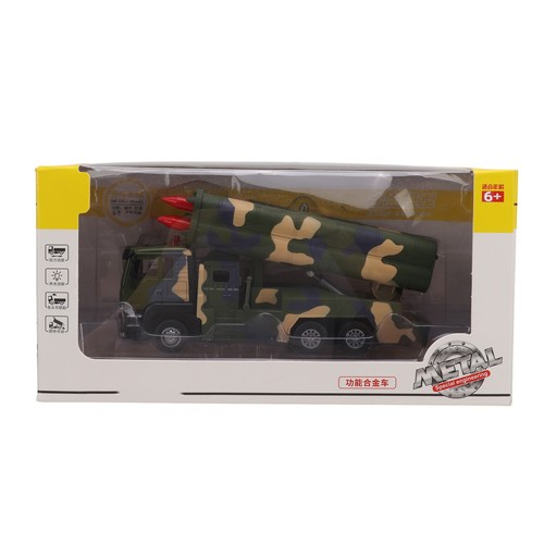 1/50 Militärraketen-Fahrzeug-Modell-Legierung Ziehen Zurück Raketen-Auto- SA - Bild 2 von 24