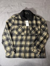 Giacca uomo Wesc in flanella a quadri Svezia XXL nuova