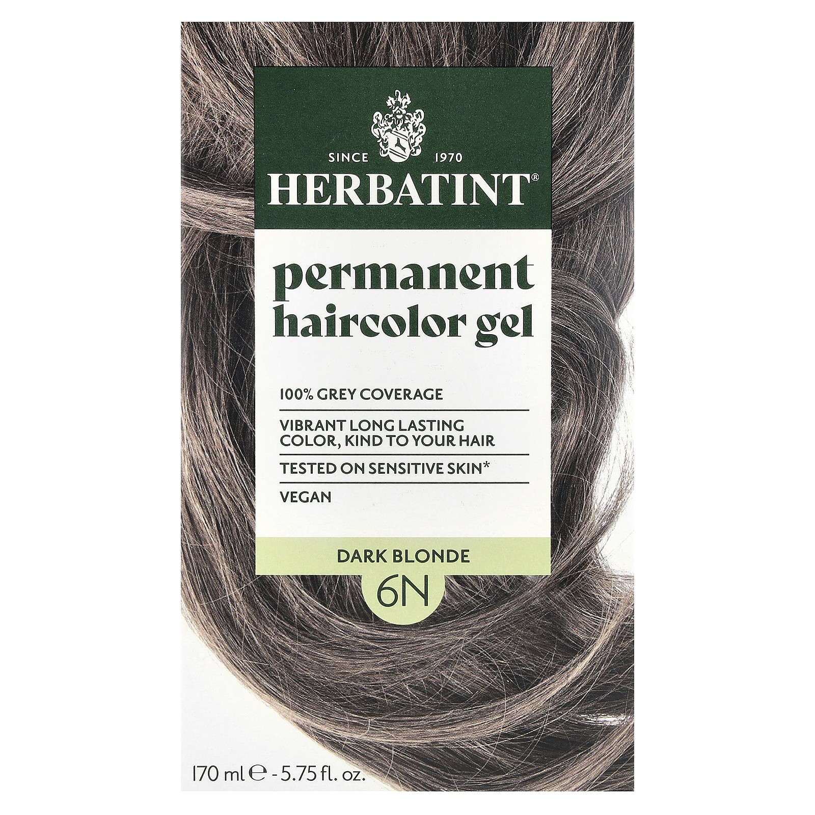 Permanent Haircolor Gel 6N Dark Blonde 575 fl oz 170 ml 3690₽