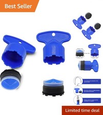 Universal M21.5 Faucet Aerator Replacement Kit - 2 Sets with Easy Install