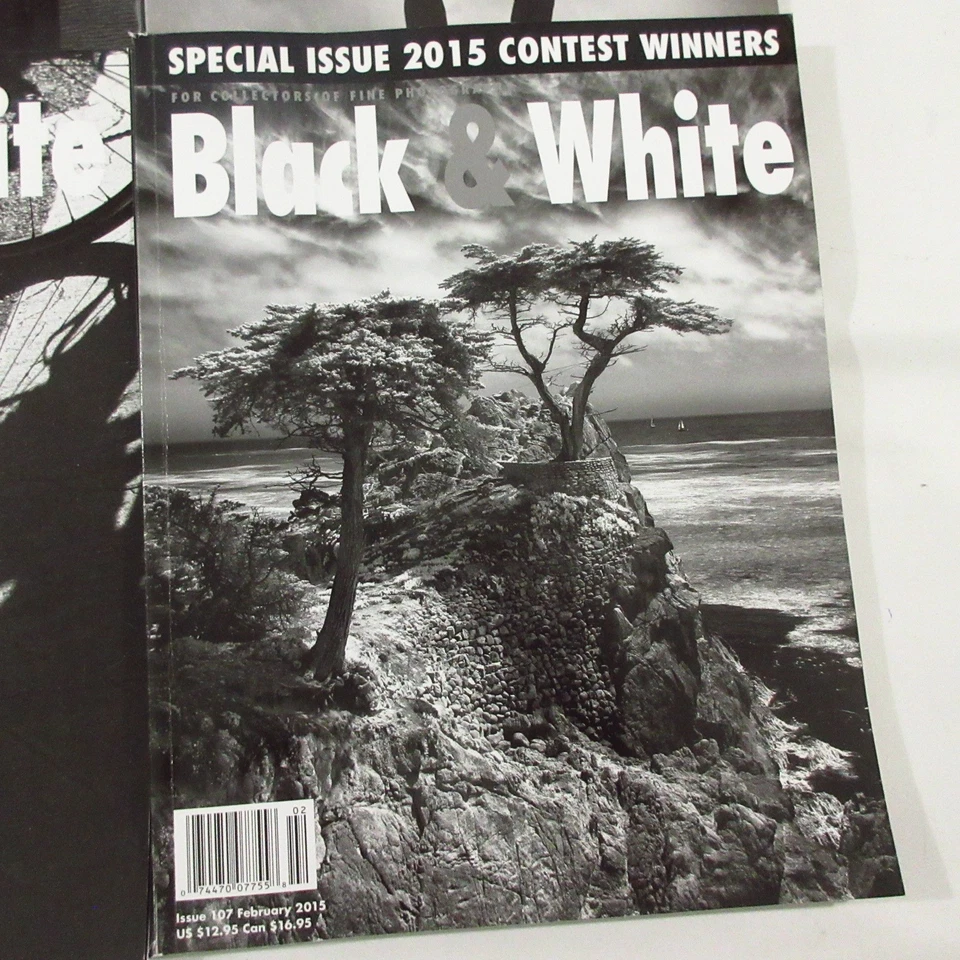 B & W Black & White Magazine Collector Fine Photography Art 12 Issues 107-119 - Image 3 of 4