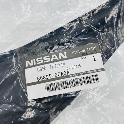 668956CA0A Genuine Nissan Cover-fr FDR LH 66895-6ca0a for sale