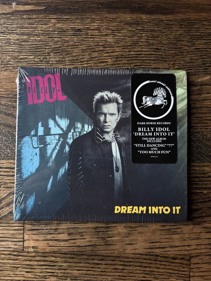 BILLY IDOL Dream Into It CD with SIGNED Autographed Insert SEALED - Image 2 of 2