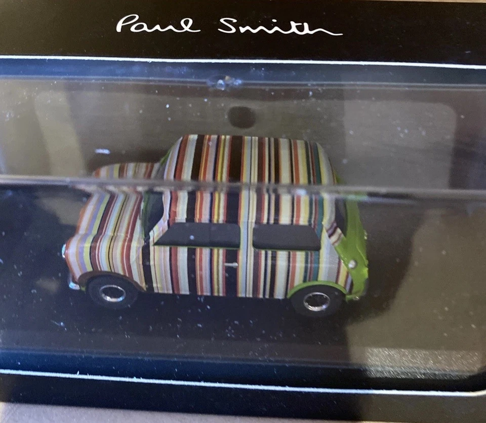 Hornby Hobbies Die Cast Paul Smith Signature Stripe Mini Model Car Brand New - Image 2 of 4