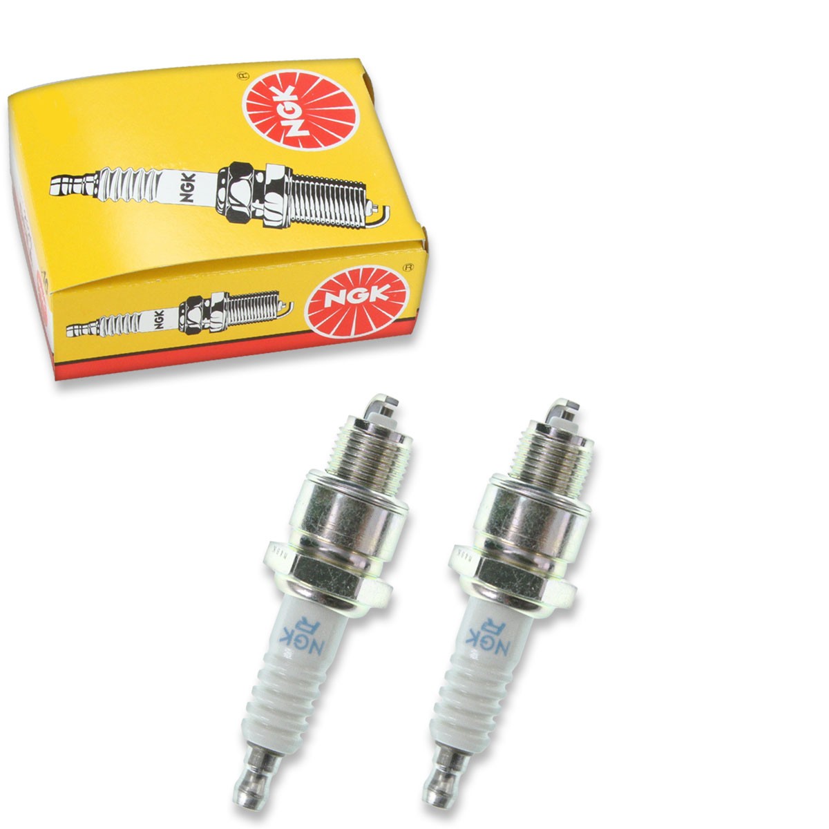 2 pc NGK 3725 BPR8HS Standard Spark Plugs for W24FPRL W24FPR-U10 W24FPR iu