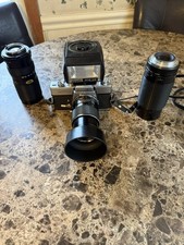 Minolta SRT 201 35mm Film Camera With extra lens