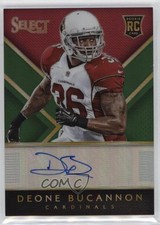 2014 Panini Select Rookie Auto Green Prizm 2/5 Deone Bucannon #RA-DB Auto 5w0