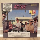 AC/DC Dirty Deeds Done Dirt Cheap Promo W/ Time Sheet 1976 Atlantic 16033