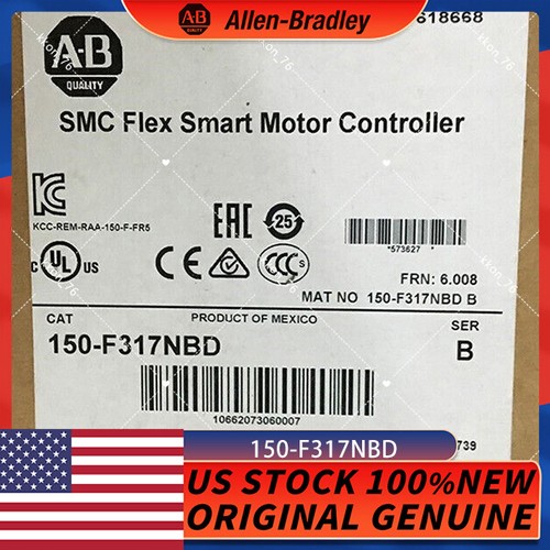 Brand New Allen-Bradley 150-F317NBD Ser B SMC Flex Smart Motor ...