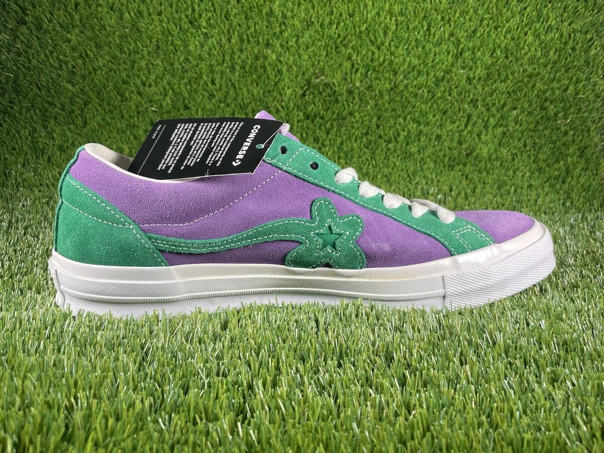 🔥Converse Golf Le Fleur Ox Purple Green 162128C Sneakers 🔥Converse Golf Le Fleur Ox Purple Green 162128C Sneakers