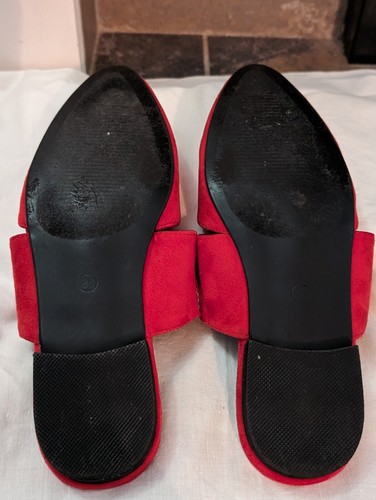 Boutique by Corkys Red Flats Size 8 Carina - Picture 4 of 5