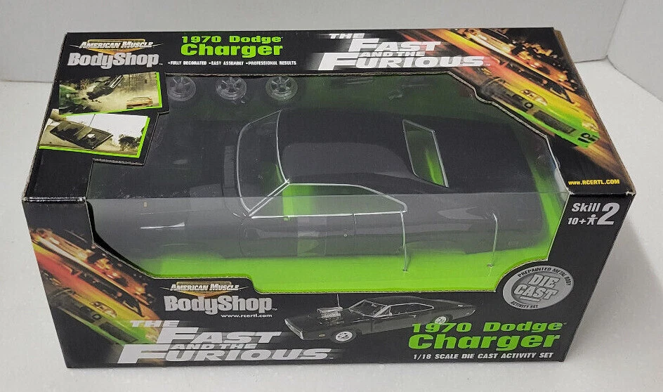 Juego de carrocería Dodge Charger Fast And The Furious 1:18 1970 como nuevo en caja Foto 2 de 4