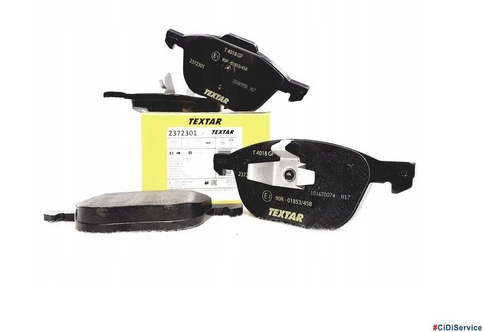 Kit Pastiglie Freno Anteriori Textar Ford Focus II III C-Max Kuga Volvo C30 V50 - Imagen 2 de 4