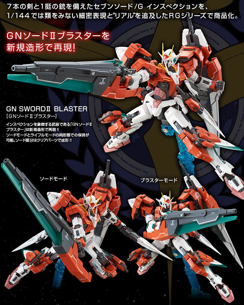 Bandai Rg 1 144 00 Gundam Seven Sword G Inspection Model Kit B077c2xqqp For Sale Online Ebay