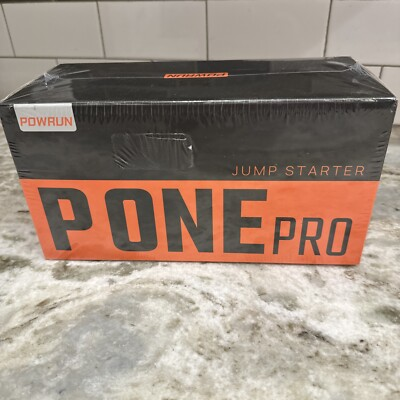#ad #ad ☂️Powrun Jump Starter P ONE 2000A amp; P ONE PRO 2500A SEALED☂️ $84.99