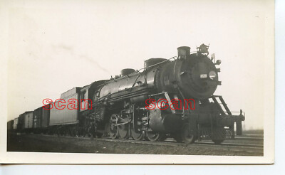 4F586 RP 1930s/40s PERE MARQUETTE RAILROAD 2-8-2 LOCO #1028