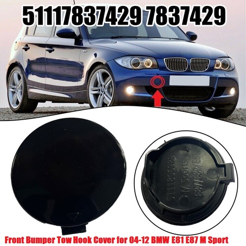 Per BMW 1 E81 E87 M sport paraurti anteriore pannello di traino - 51117837429 - Foto 2 di 21