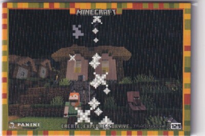 Panini Minecraft 3 Create, Explore, Survive Card Nr. 129