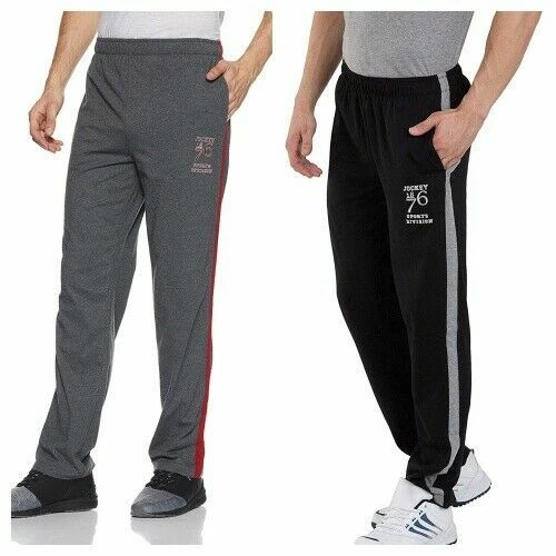 Jockey Men's Cotton Track Pants Modern Fit Sports Premium Combed Cotton  Bottom