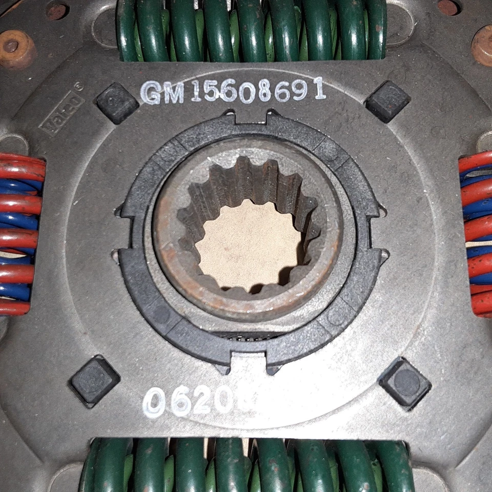 NOS GM PLACA EMBRAGUE 85-93 CHEVY S-10 S10 BLAZER GMC S15 JIMMY SONOMA 2,5 L 2,8 L Foto 2 de 4