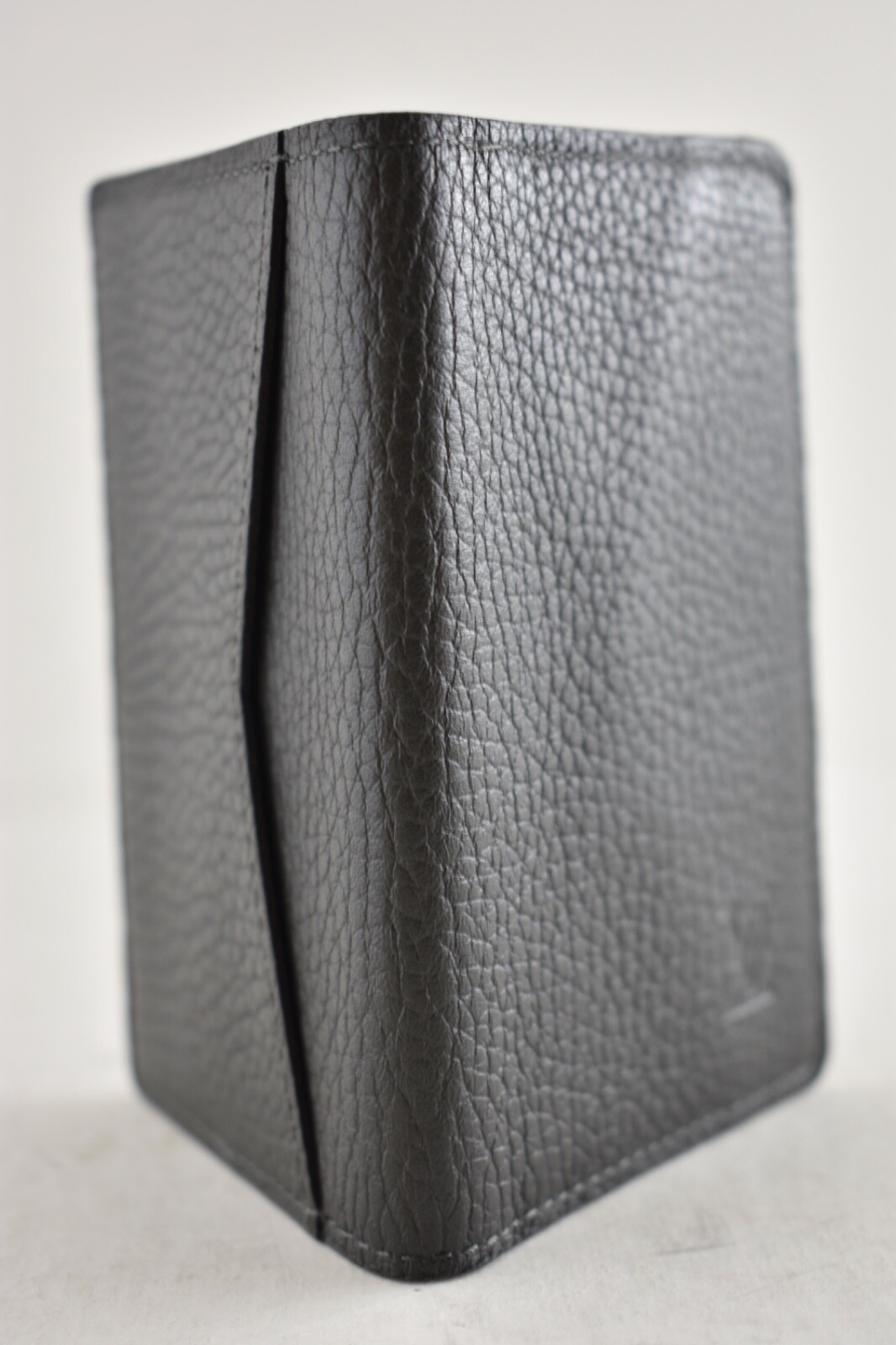 Louis Vuitton Taurillon Leather Anthracite Grey LV Logo Pocket Organizer Wallet image 3