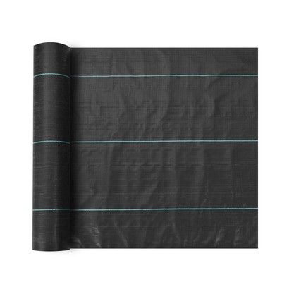 Heavy Duty Weed Barrier Fabric Woven Control Mat Ground Cover Landscape 5 Ounce