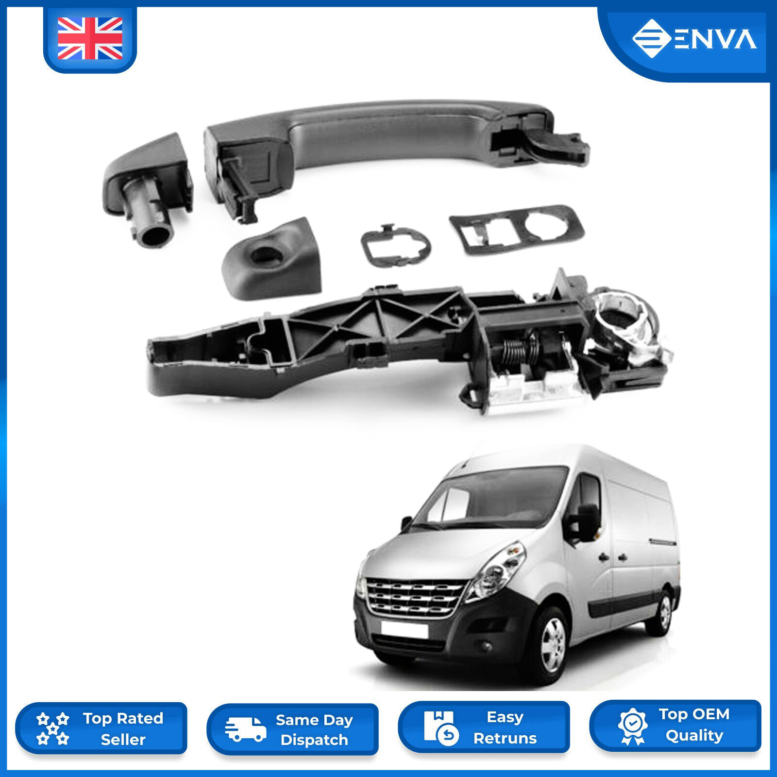 Set Sièges Intérieurs Avant – Opel Movano / Renault Master III – 2013 – Occasion