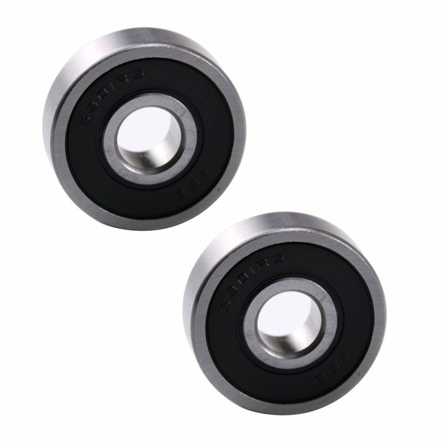 2pcs 37x12mm 6301RS Bearings Rubber Sealed Deep Groove Ball Bearing for