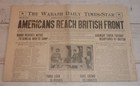 Wabash, IN Daily Times-Star, April 10, 1918 - Americans Reach British Front