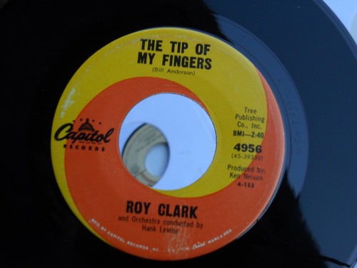 Z9 CAPITOL 4956 COUNTRY HALLOWEEN PSYCHOBILLY ROY CLARK SPOOKY MOVIES FINGERS - Picture 2 of 3