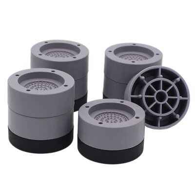 Furniture Risers 2 inch Set of 4 Round Bed Risers Heavy Duty 1 inch 3inch Adj...
