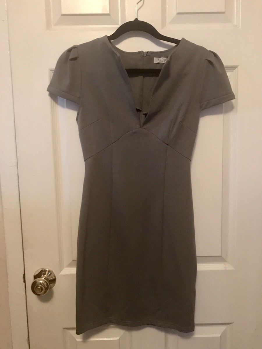 Women's Gray Tobi Bodycon Dress - Medium - New without tags | eBay