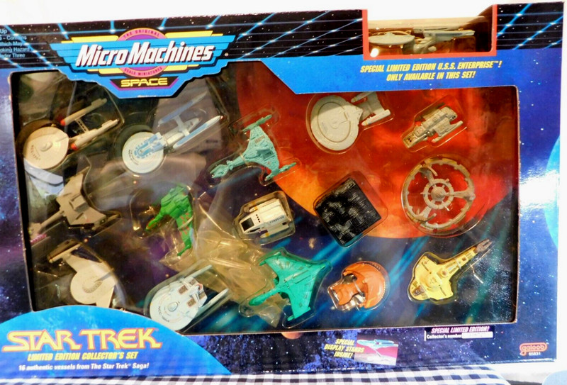 Vintage Star Trek Micro Machines Master Collector’s Edition 16 Vehicles (1 LE)