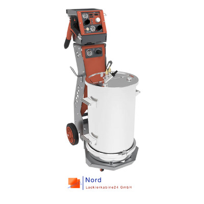 E-Coat+3 Master 50 Lt. Hopper (Master+3 H-A06ECM01H+3) Pulverbeschichtungsgerät.