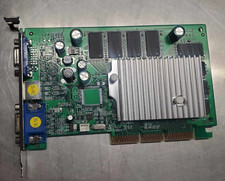PNY NVIDIA Geforce FX5200 AGP 256MB Video Card w/Dual VGA  S-Video
