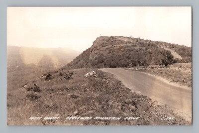 #ad Brockway Mountain Drive Copper Harbor Michigan RPPC Real Photo Vintage Postcard $34.50