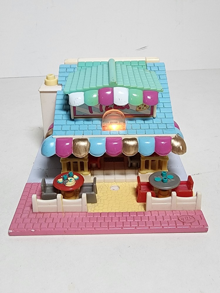 Vintage 1993 Bluebird Polly Pocket Pizzeria Pizza Parlor Playset Only, Working!