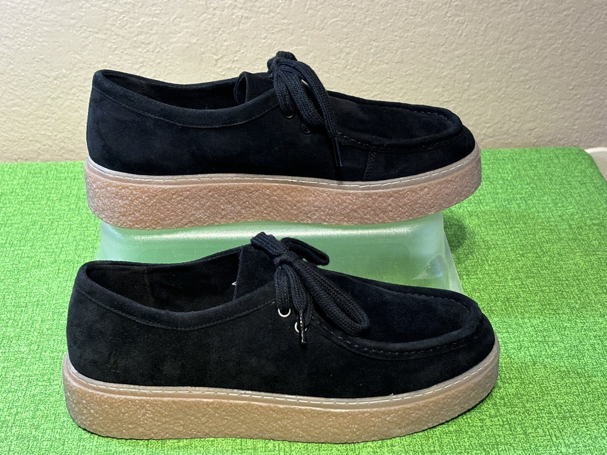 Hush Puppies Black Suede Leather Vintage Shoes 9.5 Hush Puppies Vintage Shoes for Women for sale | eBay main image 2