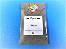 Organ Flat Shank 15x1SP Stretch Sewing Machine Needles 90/14 10/pkg Part 6833-14