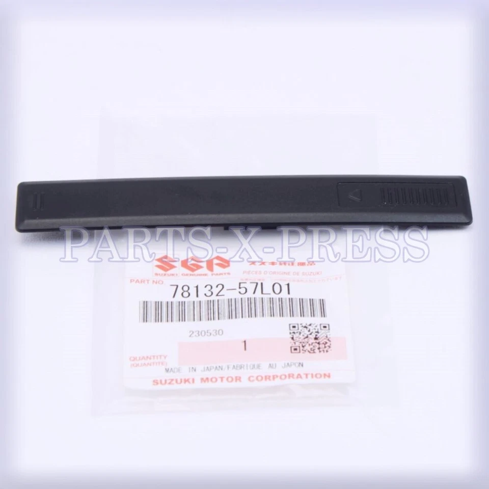 7813257L01 NUEVO GENUINO OEM SUZUKI KIZASHI 2010-2013 MOLDURA DE TECHO TAPA NEGRA 1 PIEZA Foto 3 de 4