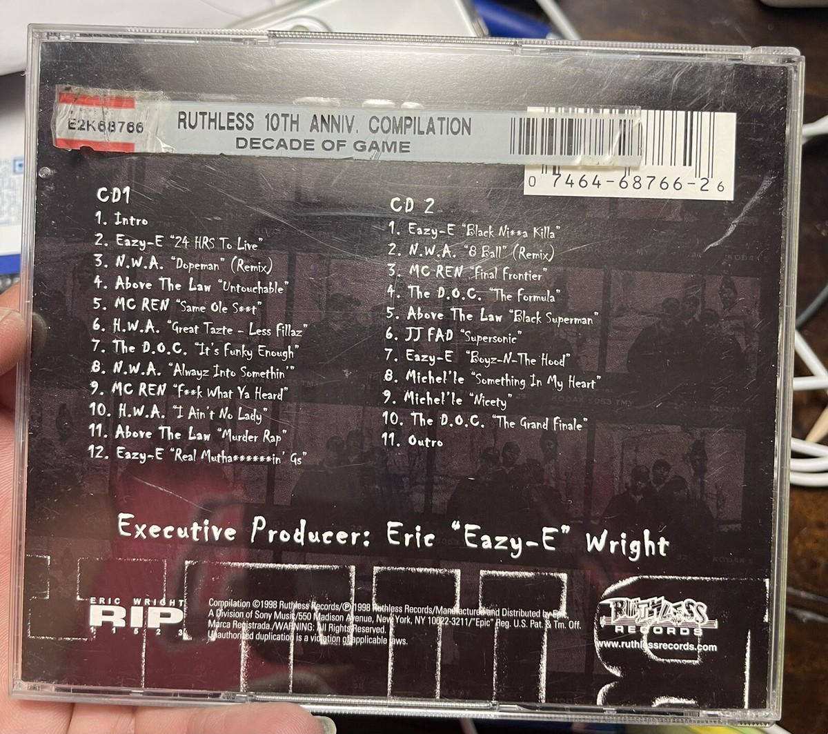RUTHLESS TENTH ANNIVERSARY COMPILATION V/A 2 CD EXPLICIT LYRICS | eBay