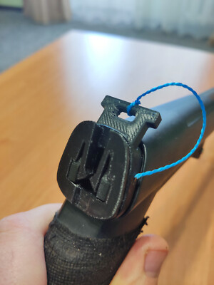 NEW model of Remote Control Holder with locking clip ( XP Deus / Deus 2 / ORX )