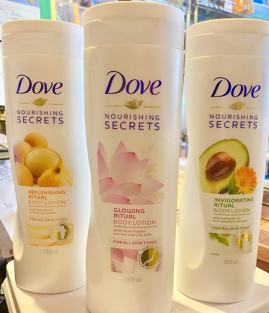 new dove body lotion