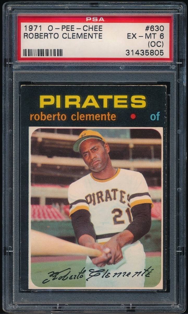 1971 O-Pee-Chee - Roberto Clemente #630 for sale online | eBay
