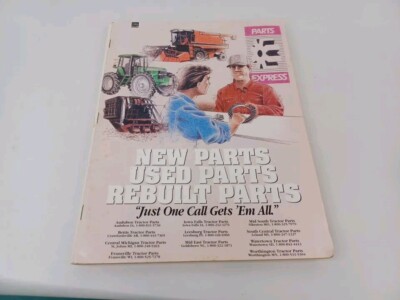 Vtg 1994 Parts Express New Used Parts Catalog John Deere Ferguson Chalmers 