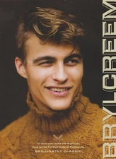 2013 Brylcreem Hair Care - Handsome Happy Smile Male Model - Print Ad Photo