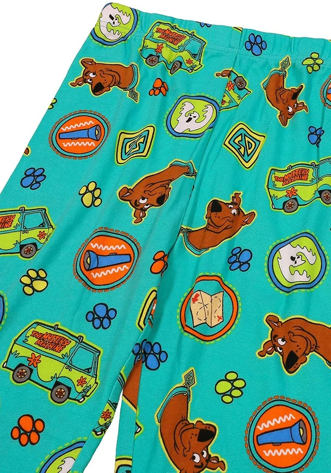 Nuevo con etiquetas Conjunto de 4 piezas de verano Scooby Doo para niños talla 6 8 10 12 niñas 100 % algodón Foto 4 de 4